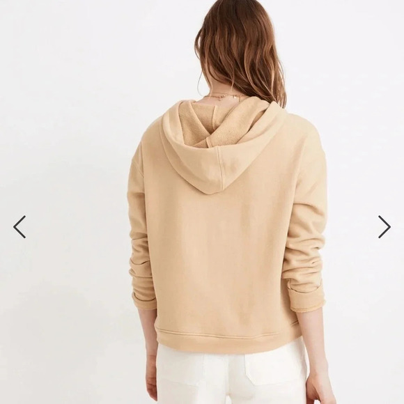 Madewell Dip-Dye Drawstring Hoodie‎ Sweatshirt Small EUC - Picture 3 of 4